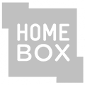 Logo de l'entreprise "Homebox", cliente de Fotetsa.