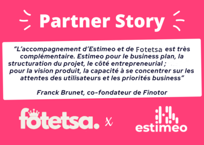 Estimeo + Fotetsa : Un duo gagnant pour le lancement de Finotor