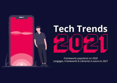 Tech Trends 2021 : les frameworks front-end populaires